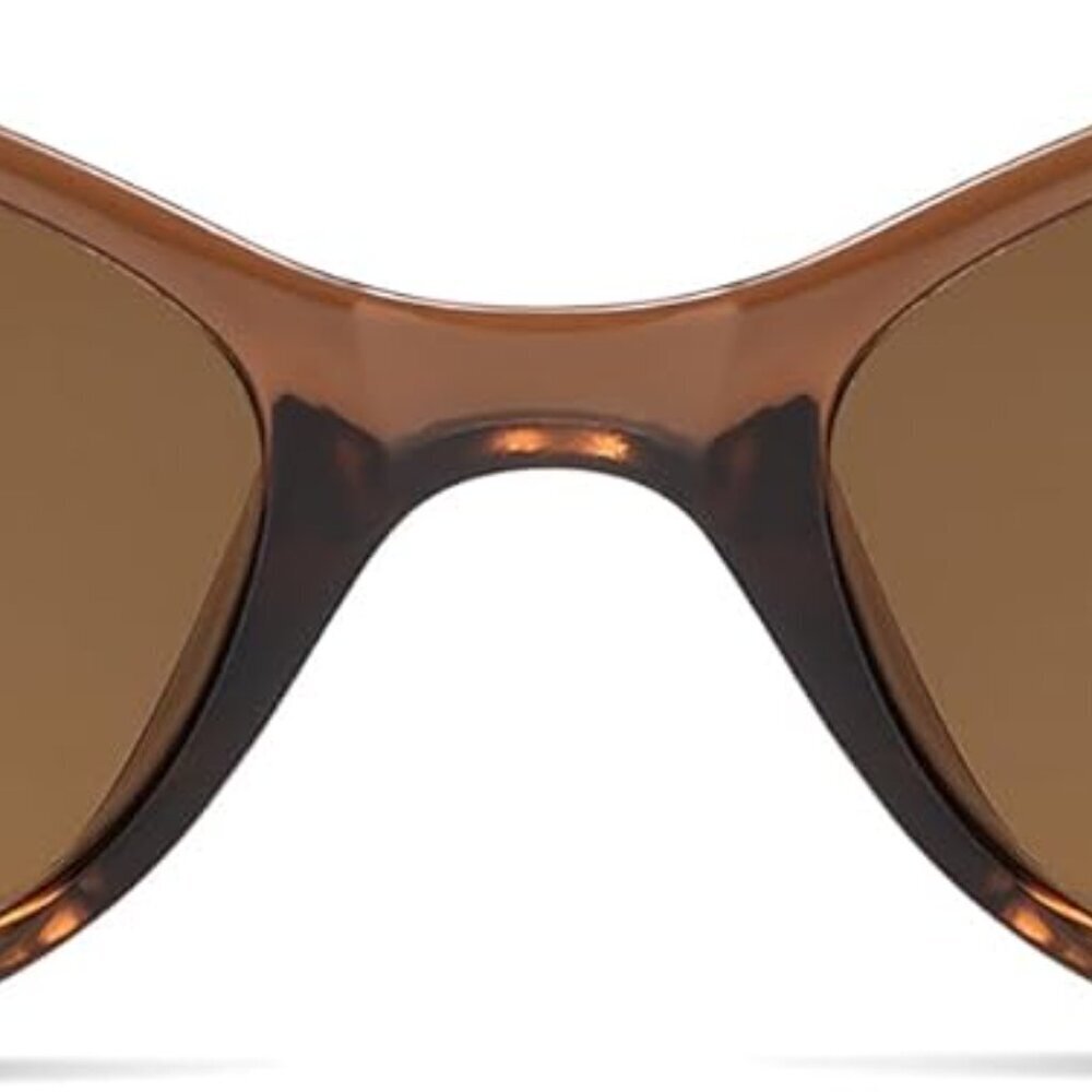 Retro Oval Cat Eye Sunglasses for Women Y2k Trendy Narrow Sunnies Designer Sun G - Picture 4 of 5